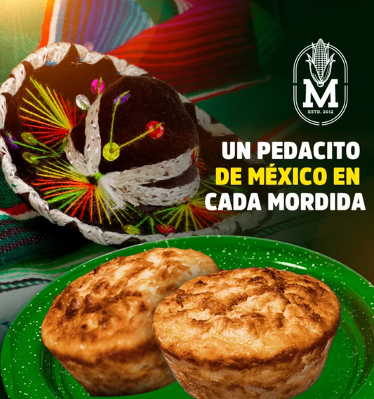 Pan de Elote Tradicional (Caja 18 piezas)